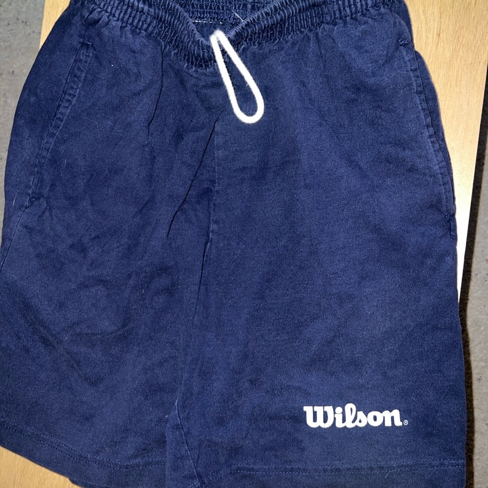 Wilson Men's Deep Blue Athletic Shorts